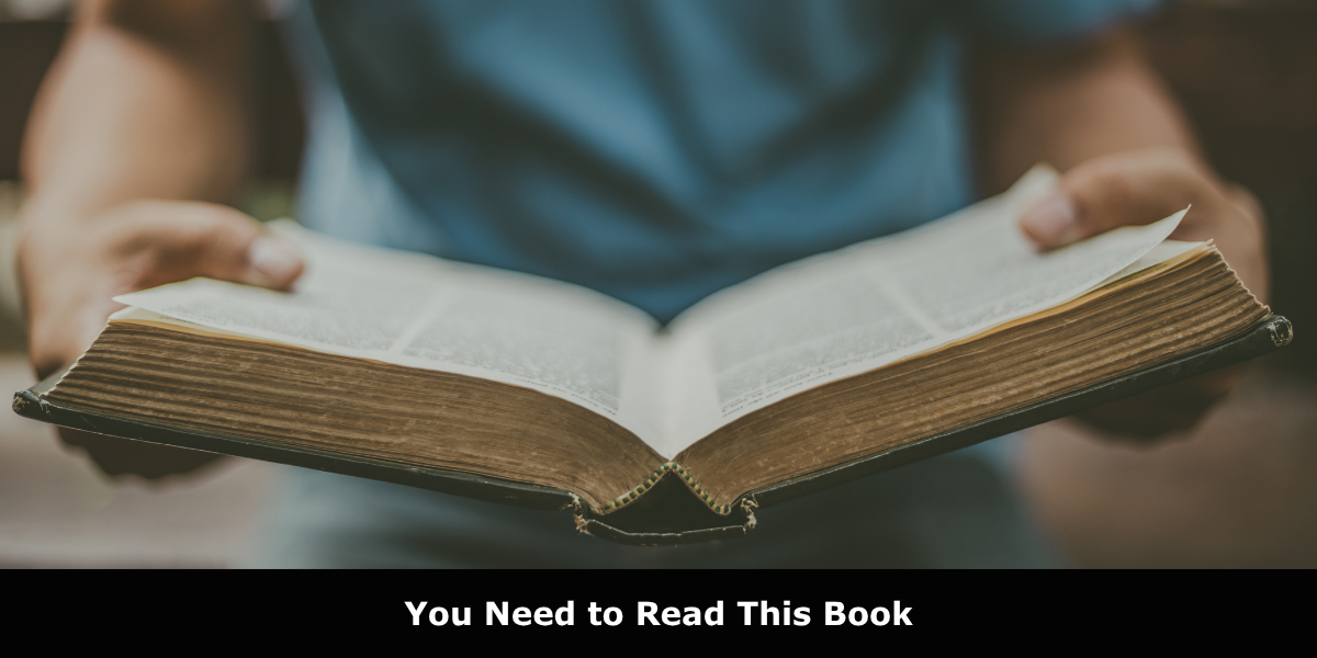 You Need to Read This Book